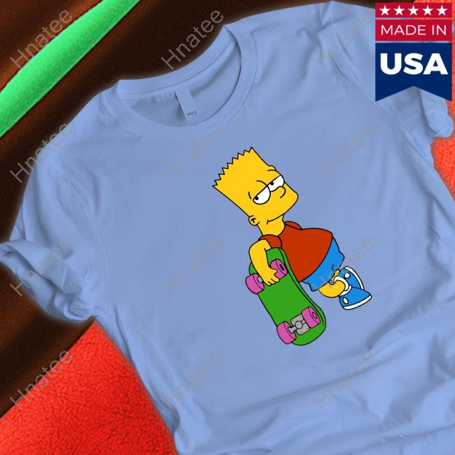 Official Bart Simpson Skis Sweatshirt