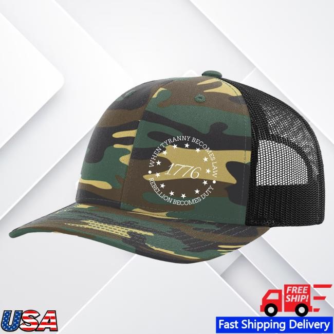 Official Hodgetwins Merch Shop Rebellion Is Duty Hat Camo/Black
