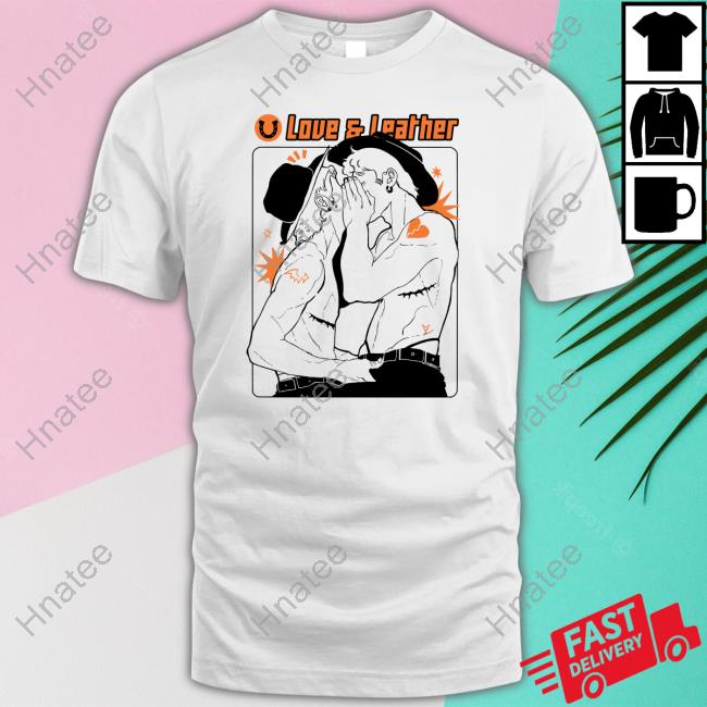Official Noahdea Love And Leather T Shirt