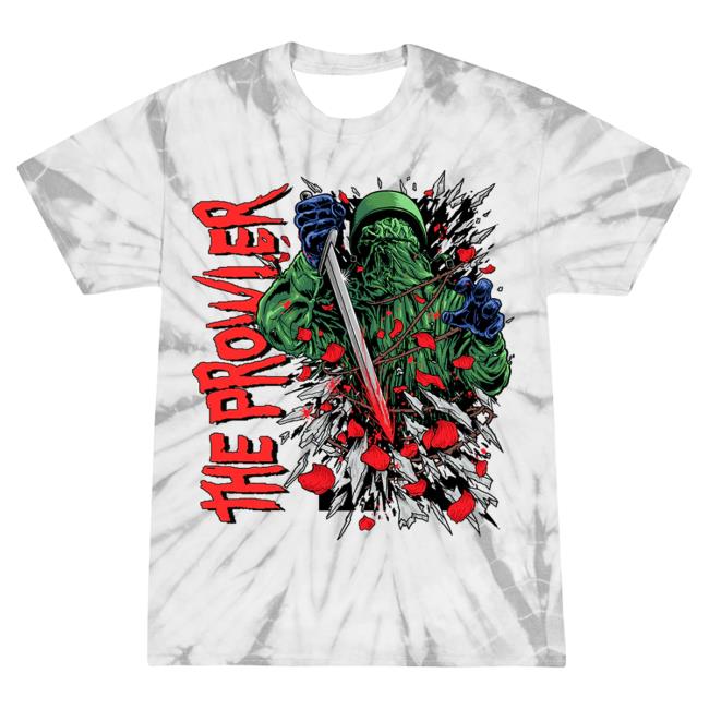 Official Cavity Colors The Prowler: It Will Freeze Your Blood - T-Shirts (Silver Blade Tie Dye)