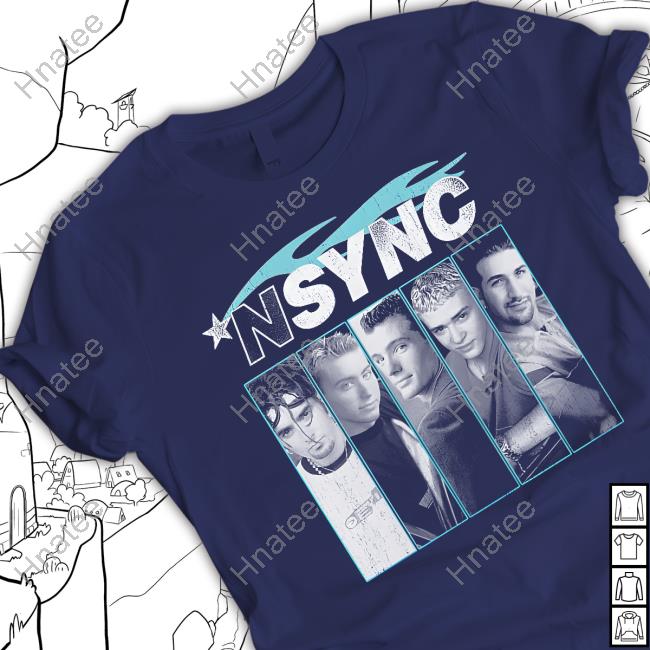 NSYNC Merch Shop Here We Go Tee Shirt
