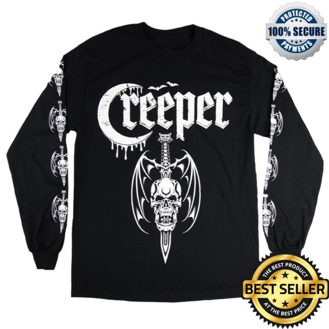 Shop Creeper Cult Dagger Longsleeve Tshirt