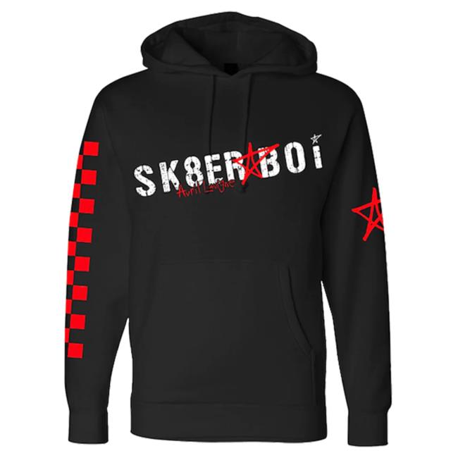 Official Avril Lavigne Merch Store Avril Lavigne Sk8er Boi Black Sweaters Avril Lavigne Clothing Shop AvrilLavigne