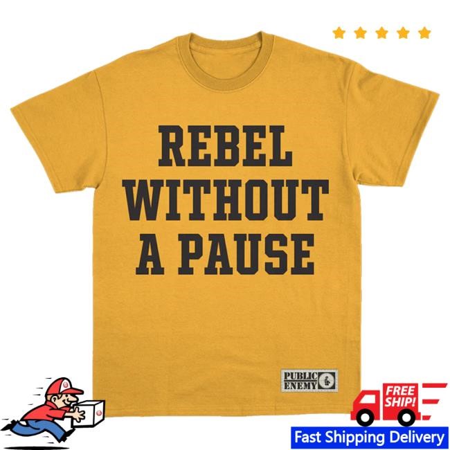 Official Def Jam Store Public Enemy: Rebel Without A Pause Attractive Shirt Official Def Jam Store Public Enemy: Rebel Without A Pause T-Shirt