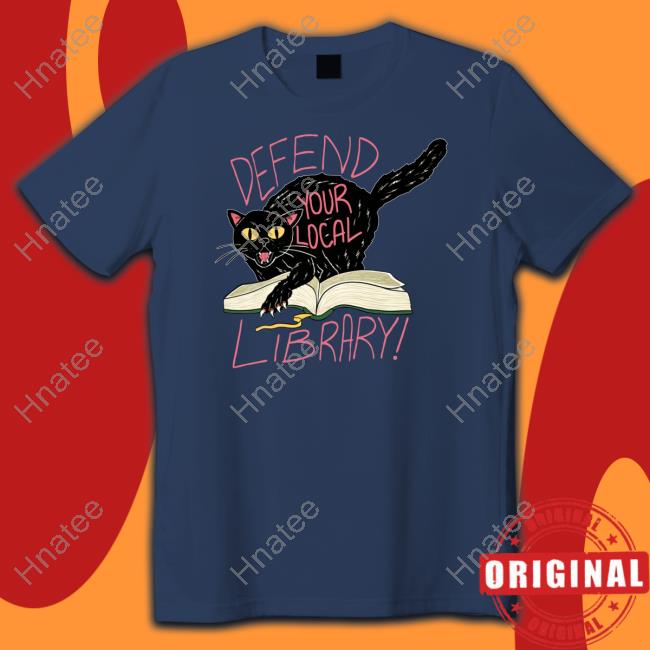 Bonfire Merch Defend Your Local Library Tee Pilot Pilotviruet