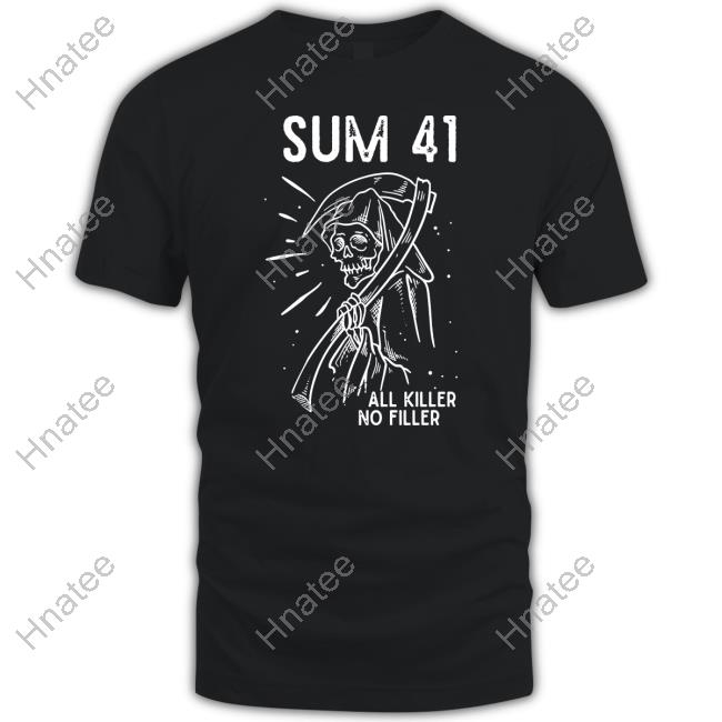 Official Sum 41 All Killer No Filler Shirts