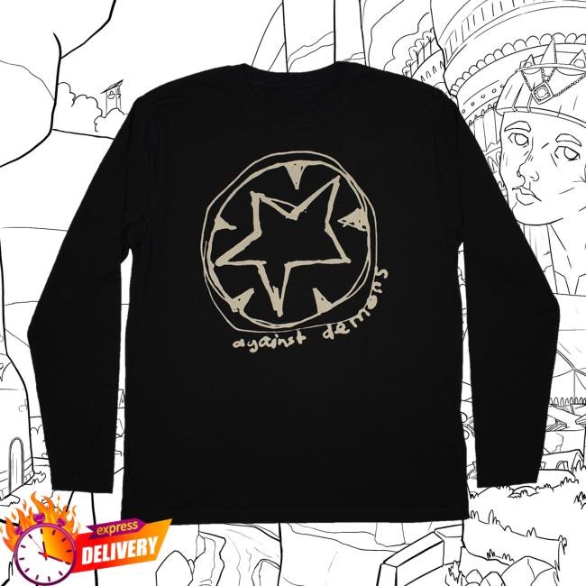 Radiohead Official Merch Store Against Demons Black L/S Tee Radiohead Clothing Apparel Muse Shop W.A.S.T.E. UK