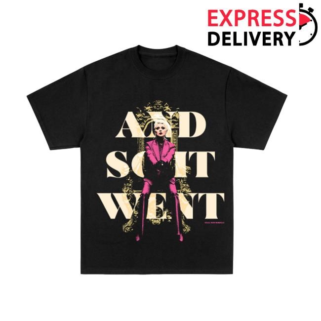 And So It Went T Shirt | Shop the The Pretty Reckless Official Store