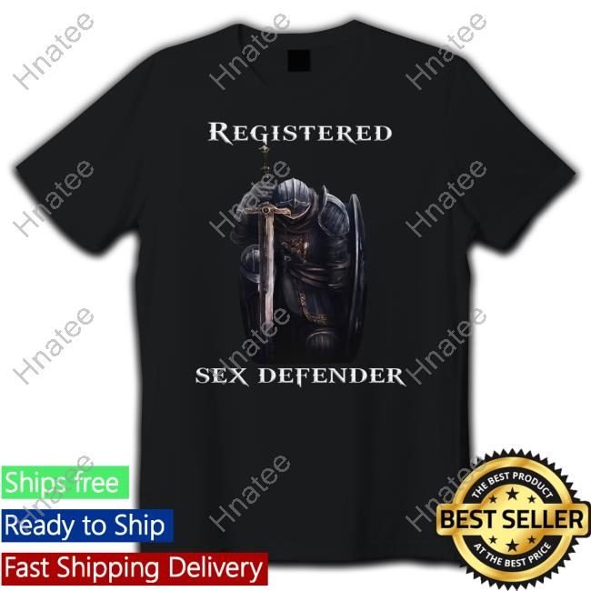 Official Registered Sex Defender T-Shirt