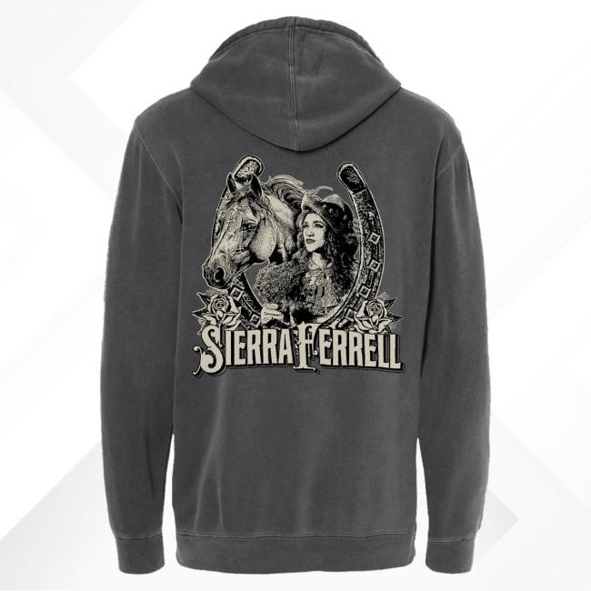Official Sierra Ferrell Merch Shop Sierra Ferrell Horseshoe Attractive Hoodie SierraFerrell