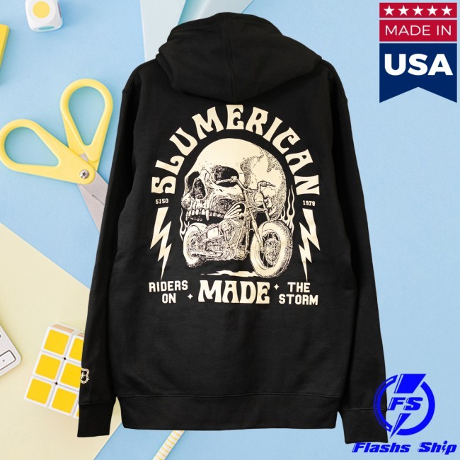 Slumerican Storm Hoodie Sweatshirt