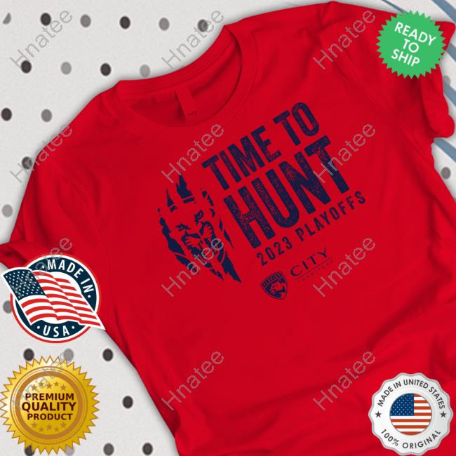 Fla Panthers Time To Hunt 2023 Playoffs Shirt