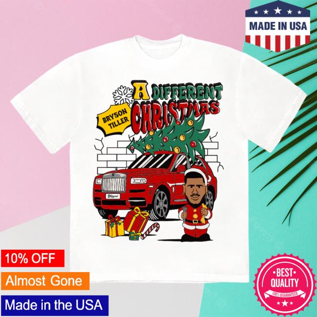 Official Bryson Tiller Merch Store Trapsoul A Different Christmas T-Shirt Bryson Tiller Clothing Shop Trap Soul