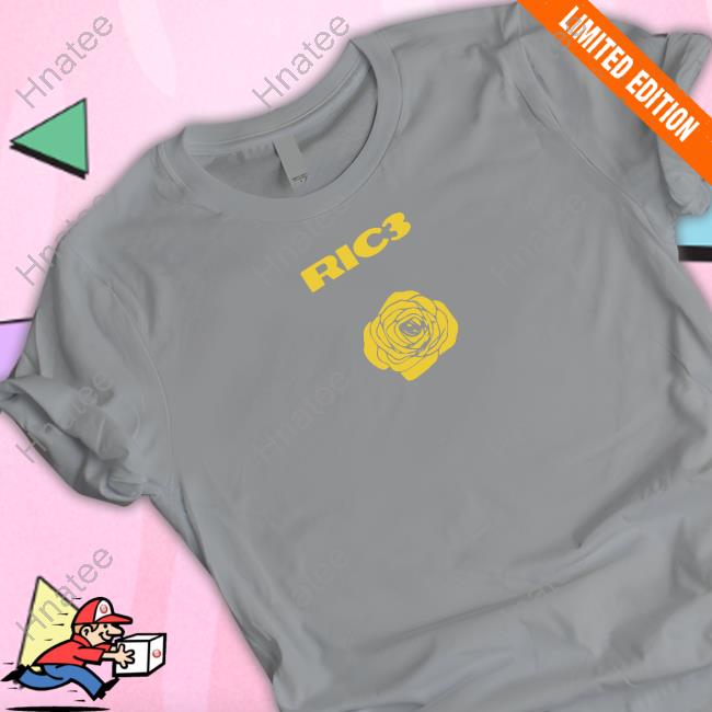 Daniel Ricciardo Merch Ric3 Rose T Shirt