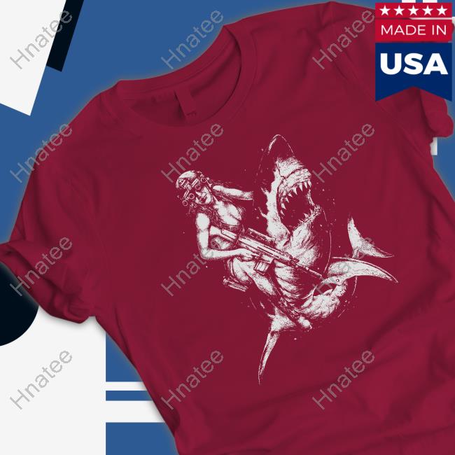 Alex Zedra Shark Crewneck Sweatshirt