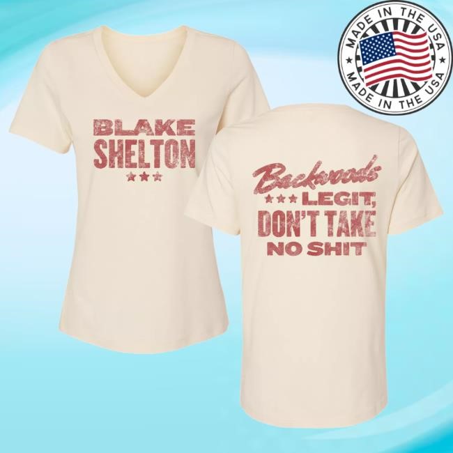 Official Blake Shelton Clothing Shop Store Blake Shelton Backwoods Legit (Women) New Shirt