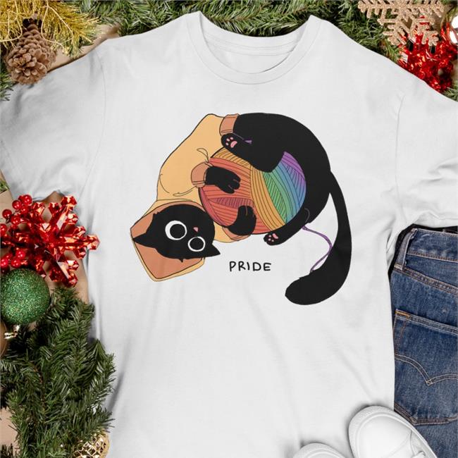 Purr-ide T Shirts WolfyTheWitch Merch Pride