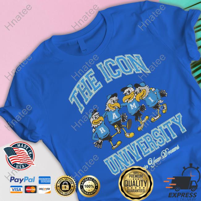 Official Ramitheicon Merch The Icon University Chase Your Dreams Shirts