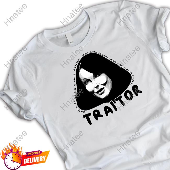Official Amanda Traitor White Hoodie