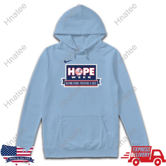 Official Chris Kirschner Yankees Hope Week Helping Others Persevere & Excel Shirt