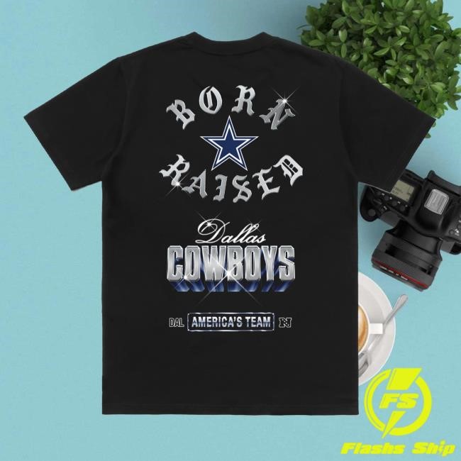Born X Raised + Cowboys Chrome Rocker T Shirt