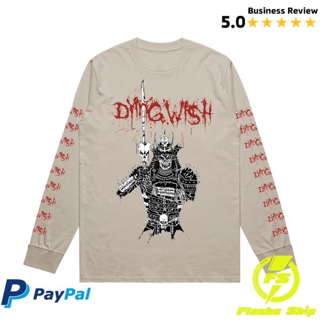 Dying Wish Official Merch Zombie Samurai Long Sleeve Shirt
