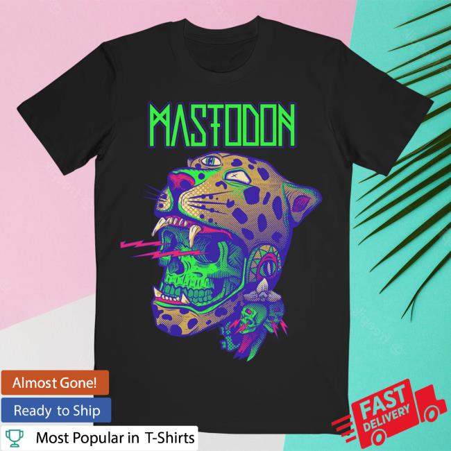 Official Mastodon Merch Jaguar God Hoodie