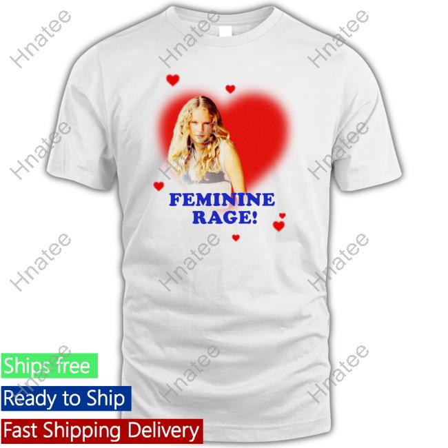 Official Sabrina Carpenter Wearing Taylor Swift Feminine Rage Shirts
