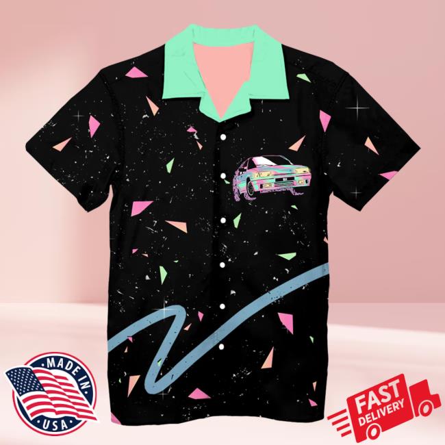 Vapor95 Clothing Store Prelude Cruise Hawaiian T-Shirt Vapor 95