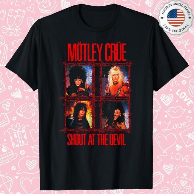 Mötley Crüe - Shout at The Devil - Wire Sweater Motley Crue Official