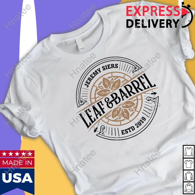 Jeremy Siers Merch Leaf And Barrel 2.0 Long Sleeve