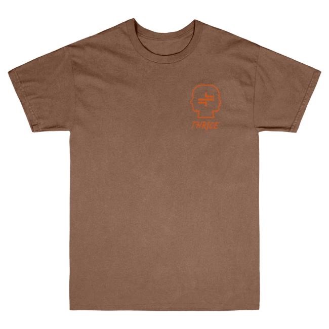 Official Thrice Merch Thrice Double Speak Shirts