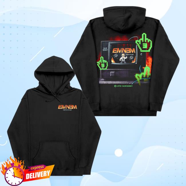 Eminem Merch Shady Gaming Tv Hoodie