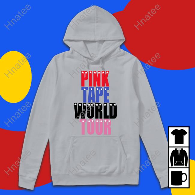 Lil Uzi Vert Pink Tape World Tour Tee Lil Uzi Vert Wearing Pink Tape World Tour Hoodie
