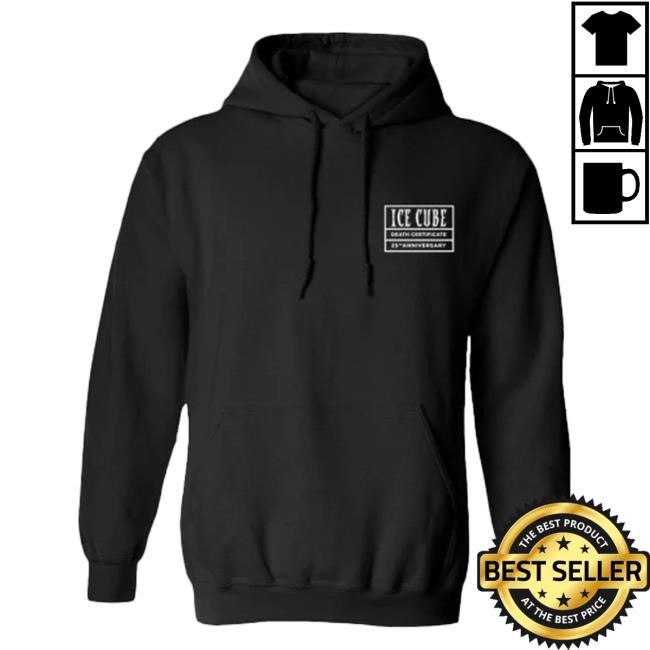 Ice Cube Death Certificate Hoodie Sweatshirt