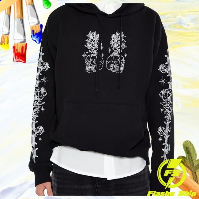 Forever21 Embroidered Buena Suerte Hoodie