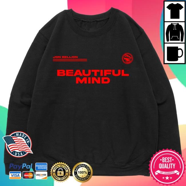 Official Jon Bellion Merch Jon Bellion Beautiful Mind Sweater