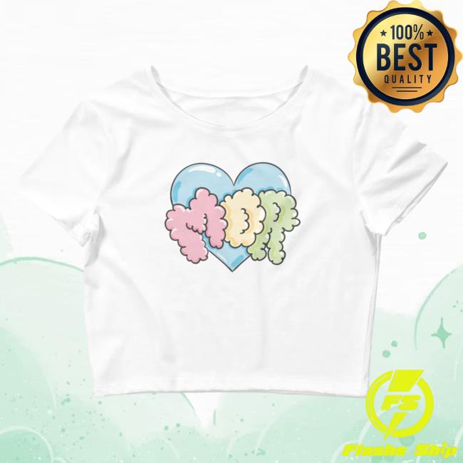 Feid Official Store Inter Heart Mor Crop Top Shirt