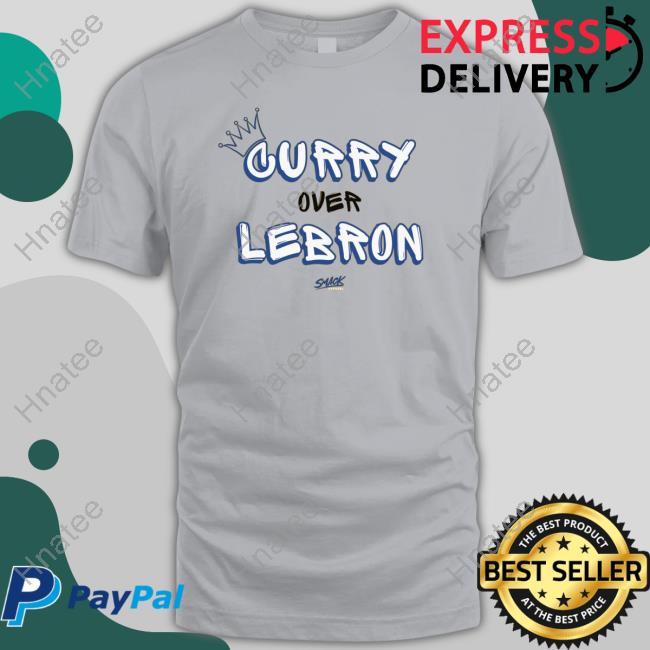 Official Curry Over Lebron Golden State Basketball Smack T-Shirt