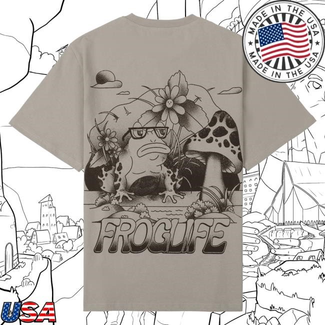 Official Paymoneywubby Merch Store Pmw Frog Life Tee