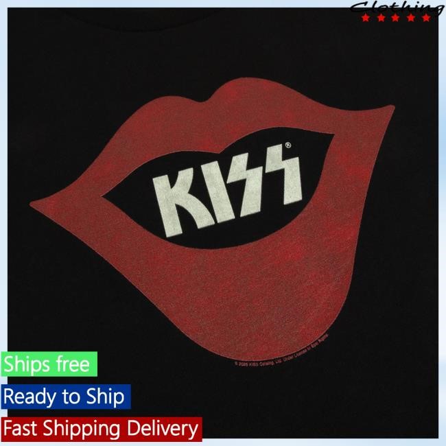 Kiss Lips Women’s Tee Kiss Band Official Merch Store