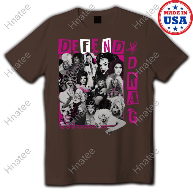 Voss Events Shop Defend Drag Benefit Long Sleeved T Shirt Aquaria Daya Betty