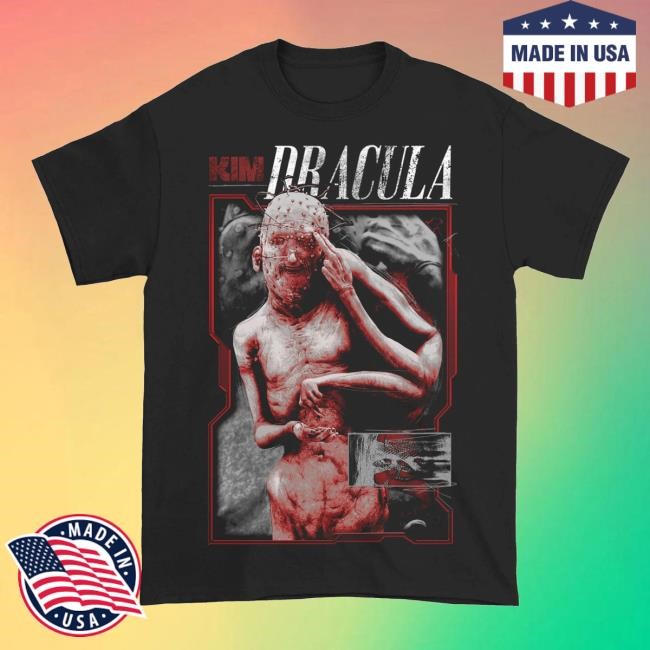 Kim Dracula Official Merch Shop Kim Dracula America's Gradual Decline In Morale Tour 2024 Short Sleeve TShirt