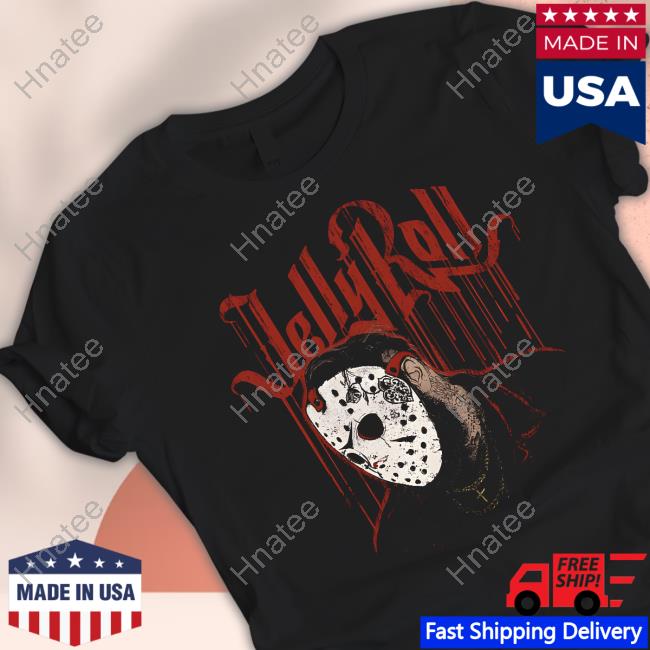 Official Jelly Roll Merch White Mask Tee
