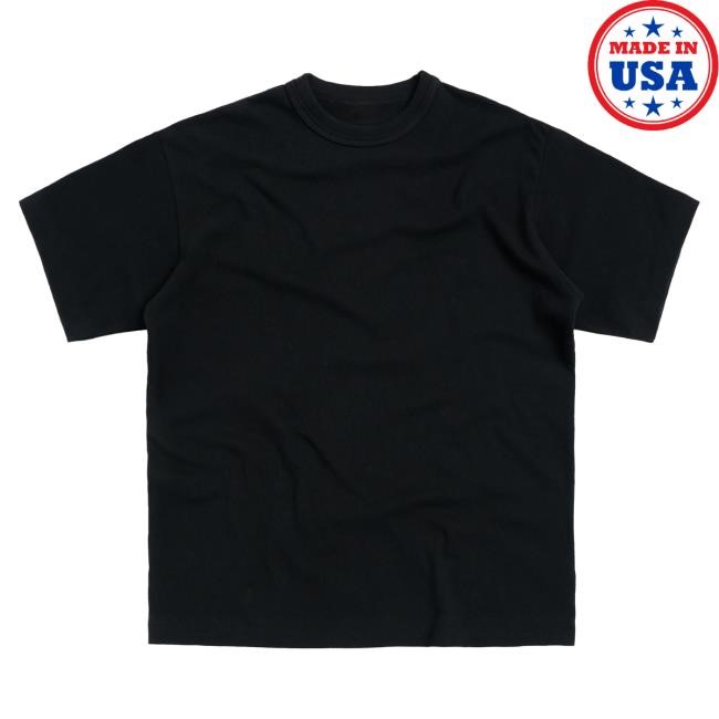 Official Jiberish Apparel Clothing Staple Slub T-Shirts Black