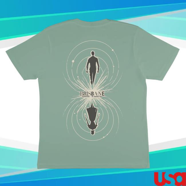 Official Louis Tomlinson Merch Store Shop Louis Tomlinson Brisbane Riverstage World Tour Green Popover Shirt - Australia