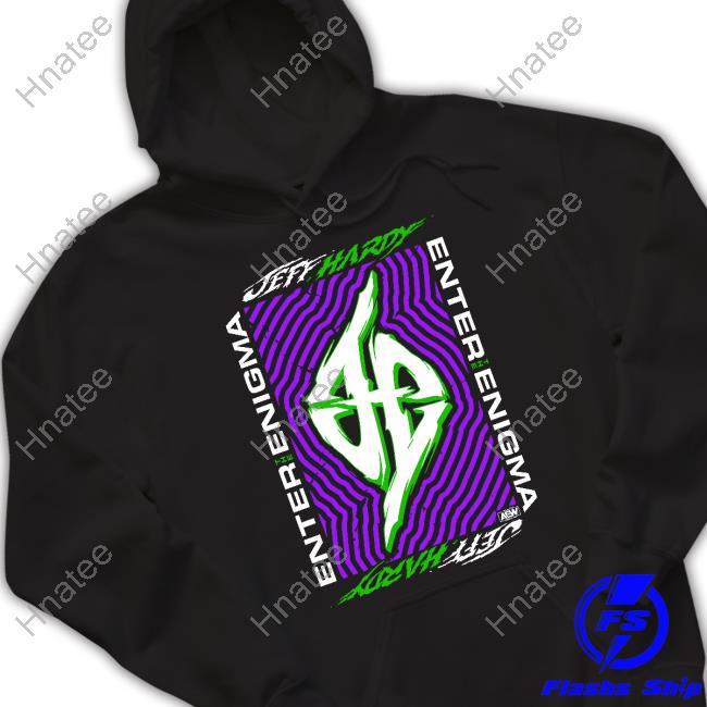 AEW Shop All Elite Wrestling Jeff Hardy Enter The Enigma Tee Shirt