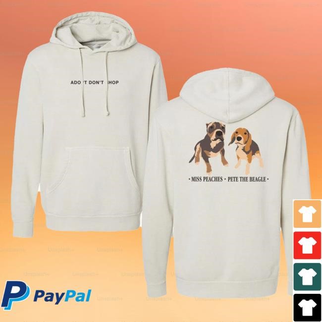Barstoolsports Miss Peaches & Pete The Beagle Hoodie