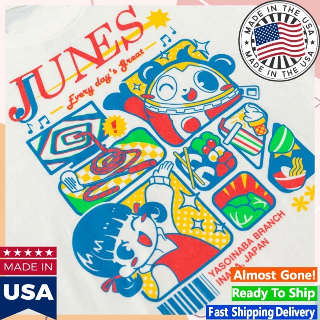 Official Junes Shopping Shirt - Persona 4
