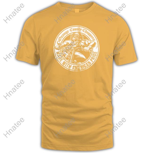 American Pride Bike Badge T Shirt Orange County Choppers American Pride Bike Badge Sweatshirt